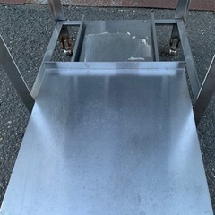 業務用 作業台 スライド台付き 炊飯台 幅580×奥行600×高さ840 厨房機材 厨房機器 店舗用品 調理台 直接引き取り可 大阪発 炊飯ジャー