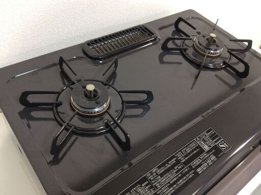 6/2受渡済)JT6934【Paloma/パロマ ガスコンロ LPガス】極美品 2022年製