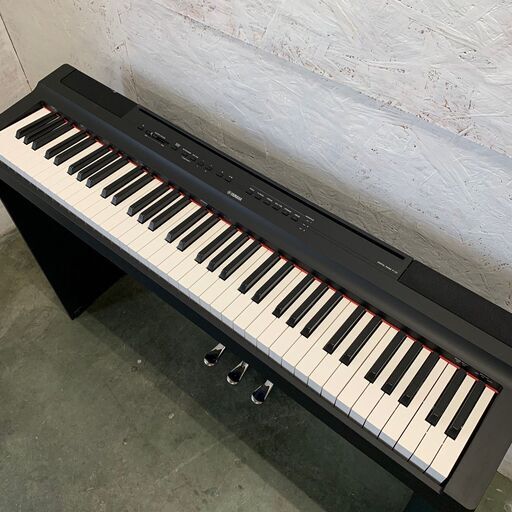 YAMAHA】ヤマハ 電子ピアノ 73鍵盤 P-121 専用スタンド・3本ペダル