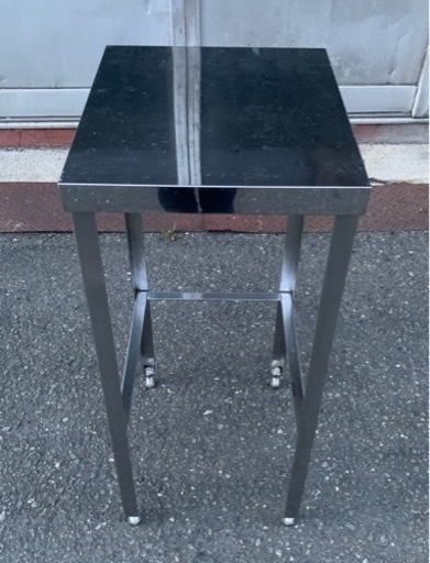 業務用 作業台 調理台 380×600×800(mm) ビール サーバー台 厨房機材 飲食店 キッチン 厨房機器 店舗用品 洗い場 大阪発 直接引き取り可