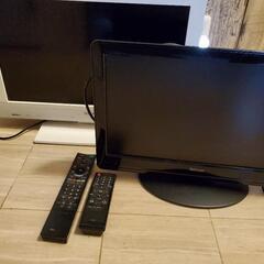 【商談中】テレビ2台さしあげます