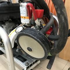 ✨共立　中古品　HPE1730E　エンジン動墳機　ホースリール、ガンセット✨うるま市田場✨ ✨共立 中古品 HPE1730E エンジン動墳機 ホースリール、ガンセット