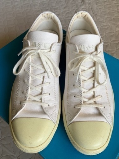 converse ALL STAR Chuck Taylor コンバースオールスター ローカットスニーカー レザー 革 28cm