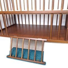 ☆ 新札幌発 澤田工業 サワベビー EASE すのこハイベッド ベビーベッド