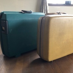 緑色も鍵有りました!!  サムソナイト　スーツケース　２個