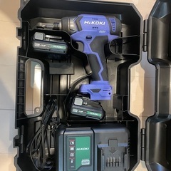 美品ハイコーキ10.8V FWH12DAL(2ES) ケース、元箱付き