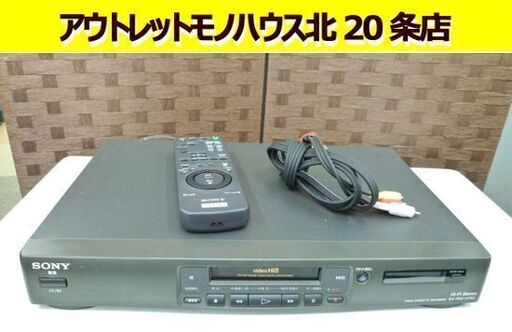 ☆8ミリビデオデッキ SONY Hi8 ビデオカセットレコーダー EV-PR2 99年