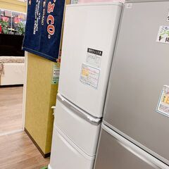 冷蔵庫　三菱　3ドア　MR-C34C-W　2018年製