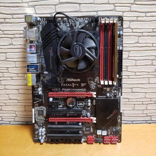 マザボ ASRock H87 Performance\u0026Coer i7-4770