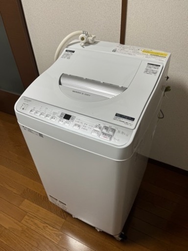 SHARP 洗濯機 ES-TX5C 2019年製造 中古品