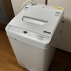 SHARP 洗濯機 ES-TX5C 2019年製造 中古品