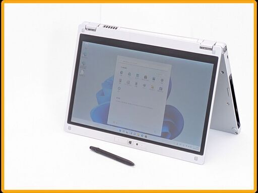 送料無料 高速SSD タッチ可 LTE対応 12.5型 ノートパソコン Panasonic CF-MX5AFAVS 中古良品 第6世代 i5 4GB 無線 カメラ Windows11 Office