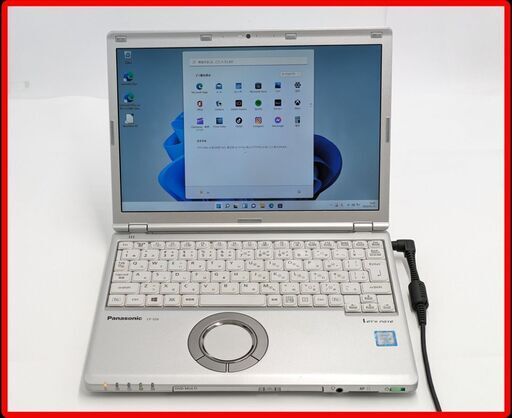 送料無料 日本製 ノートパソコン Panasonic CF-SZ6RDCVS 中古美品 第7世代 i5 4GB DVDRW 無線 Bluetooth Windows11 Office済