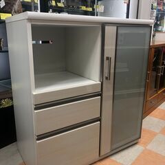 ニトリ レンジ台 ホワイト ポスティア90WH W(幅)90.3...