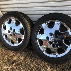一気に値下げ！セルシオ純正ホイールメッキタイヤセット