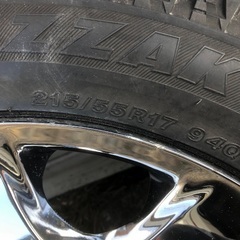 一気に値下げ！セルシオ純正ホイールメッキタイヤセット