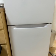 冷蔵庫/アイリスプラザ /ノンフロン /87L /ホワイト
