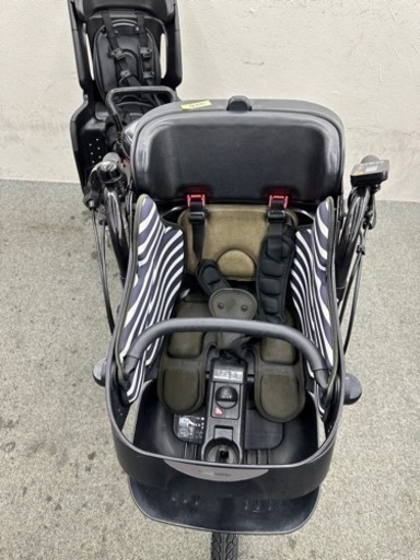 3人乗り対応電動自転車 パナソニックギュットミニ 可愛いピンク色 子供