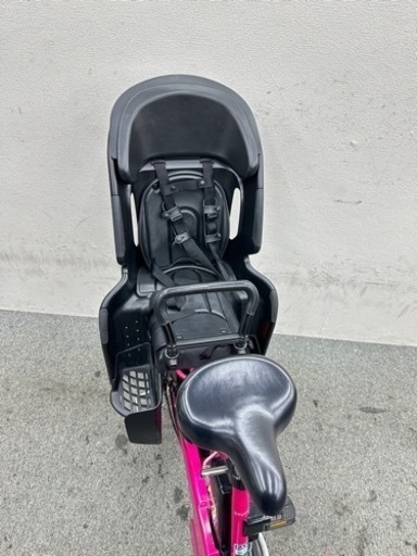 3人乗り対応電動自転車 パナソニックギュットミニ 可愛いピンク色 子供