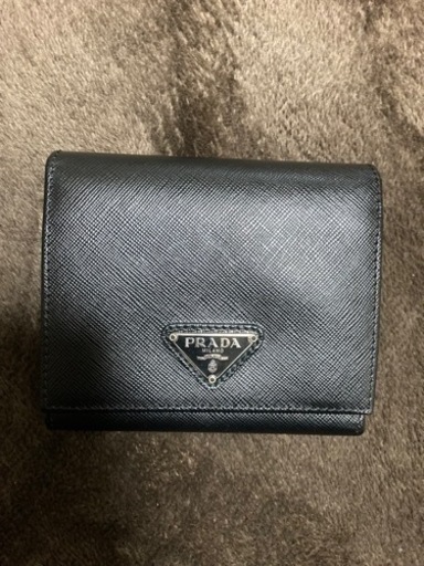 【未使用】PRADA サフィアーノ　三つ折り財布