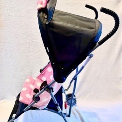 海外輸入品】Disney Umbrella Stroller ミニー折り畳みアンブレラ