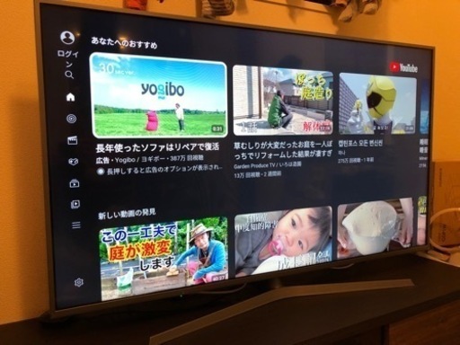 液晶テレビ　ハイセンス　55型　55E6100