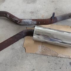 値下げ！旧車　DR30スカイライン　ターボ用ジェネシス製マフラー