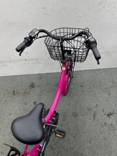 子供乗せシート付き ヤマハパスバビー電動自転車 20インチ お買い得品