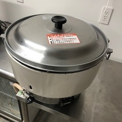 【ネット決済】リンナイ　ガス炊飯器　8.0L ４升炊き