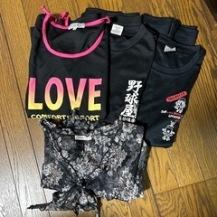 大きいサイズ　ジーンズ　Tシャツ　等