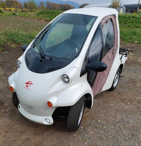 ☆超小型EV TOYOTAコムス デッキ仕様 後期型 ミニカー 車検必要なし 白