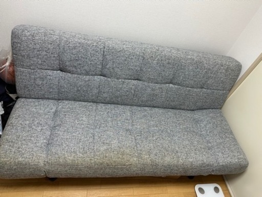 Y代官ニトリ　グレー ソファベッド幅183cm 直接引取　杉並区阿佐ヶ谷 Y代官ニトリ グレー ソファベッド幅183cm 直接引取 杉並区阿佐ヶ谷 Y