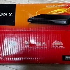 SONY DVDプレーヤー　コンパクト　薄型　DVP-SR20