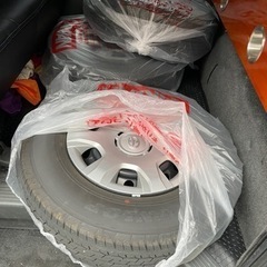 ハイエース　新車外しタイヤ　195/80R15 DUNLOP SP175