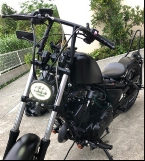 ヤマハ　ビラーゴ250cc チョッパー　フリスコスタイル