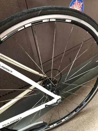 値下げシマノ　R501前後ホイール　ロードバイク　ホイール