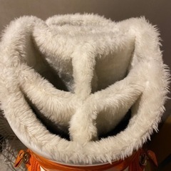 美品！PEARLYGATES  9.0型 キャディバッグ（エナメル）オレンジ・ホワイト 