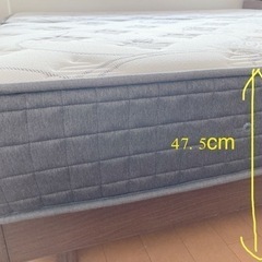 シングルマットレス➕フレーム　2セット