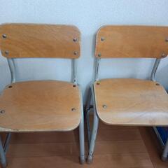 昔の小学校の椅子★2個でも1個でも！