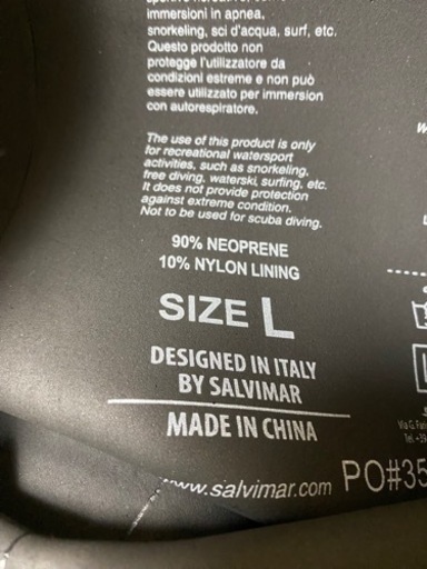 ウェットスーツ Salvimar サルビマー ダイビング ウェットスーツ DROP