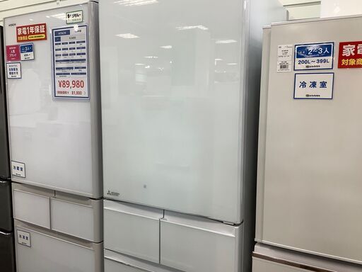 【トレファク熊谷駅前店】MITSUBISHIの５ドア冷蔵庫です！