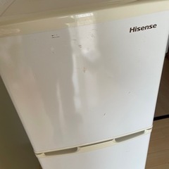 無料で差し上げます！Hisemse製冷蔵庫