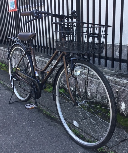 ELEANOR 27インチ外装6段変速自転車