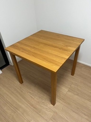 無印良品 無垢材テーブル オーク材 正方形(80cm×80cm) | noonanwaste.com