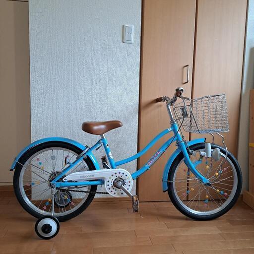 【★決まりました★】【【四日市直接引き渡し限定】 美品  自転車 キッズ 20インチ 補助輪あり