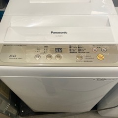 Panasonic 洗濯機　2017年製　6k  9,800円‼...