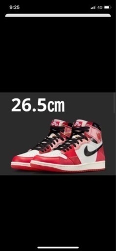 スニーカー jordan1 NEXT CHAPTER
