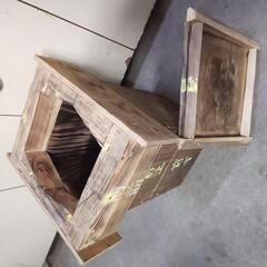 交渉中】養蜂巣箱(4段重箱蜜蜂1群入り)