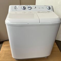 二層式洗濯機　Haier　2021年製　5.5kg　JW-W55F