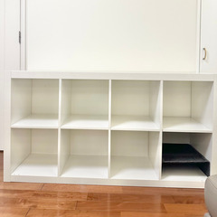 【ネット決済】IKEA 棚 ホワイト 本棚 リビングボード